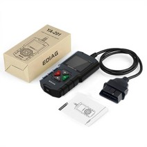 다기능 OBD2 스캔 자동 진단 도구 YA201 PK KW680 OBD 자동차 읽기 코드 스캐너 I/M 판독 O2 센서 테스트, 01 Black