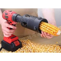 드릴 부착형 옥수수 탈곡기 타작기 드릴포함, 탈곡기+핸드 드릴+리튬 배터리+충전기