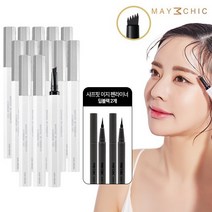 메이시크 3D 핑거팁 아이브로우 틴트 매니아 13개, 라이트브라운, 상세설명 참조