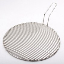 [퍼스트몰] 석쇠판 석쇠 구이판 바베큐 그릴판 고기판 원형 330mm