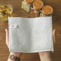 빨아쓰는 행주 핸드타올 그릇닦는 대나무 섬유 행주 L 1p, 대나무행주 L 30x26 화이트 1P