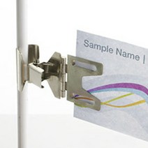 철재 집게형 쇼클립 네임택 메모 정보전달 안내