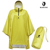 [AK PLAZA] [블랙야크]23S/S 남녀공용 기능성 우비 야크판초우의, NEON YELLOW/L `1108442213`, NEON YELLOW, 1개