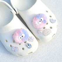 [당일무배] 잼잼홀릭 블링 폼폼이 세트 신발 장식 호환 파츠