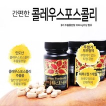 콜레우스포스콜리 추출물 600mg X 60정, 2통, 600mg+60정