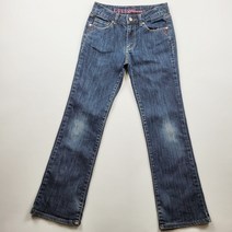 게스 부츠컷 청바지 워싱 데님팬츠 빈티지 사이즈24