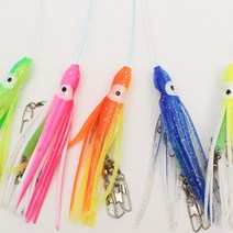 선상 문어낚시 꼴뚜기 채비 옐로우 동해 한치 두족류 갑오징어 쭈꾸미 바늘 서해