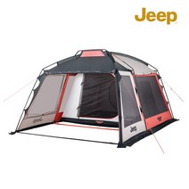 [Jeep] 지프 데날리 텐트 - 루프플라이 포함4인용3면 메쉬 윈도우, 단품