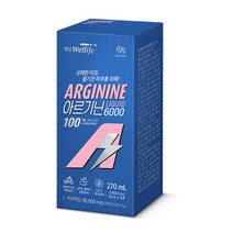 면역력 학생 헬스 건강 대상웰라이프 아르기닌6000 18ml 15포, 대상웰라이프 아르기닌6000 270m