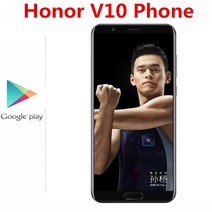 Honor-오리지널 V10 4G LTE 휴대 전화 20.0MP + 키린 970 지문 5.99 인치 2160x1080 6GB RAM 안드로이드 8, 08 6gb 128gb blue, 01 standard phone