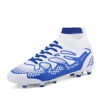 남성 축구화 트레이너 스니커즈 하이 탑 야외 축구 클리트