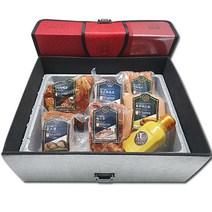 퀸주트 훈연세트 7종(일반가방 무료증정) - 저염 원육98% 독일소세지 스모크 수제햄 수제소시지 명절선물