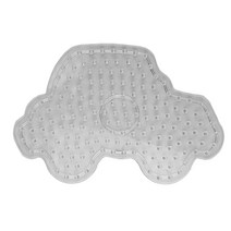 KC인증 유아 소근육 발달 컬러 비즈 공예 3세 4세 5세 6세이하 어린이 10mm 젤리 빅비즈 큰비즈 단품 믹스 세트 100P/500P/1800P/3000P/모양판/받침대, 1P, 29. 자동차 모양판