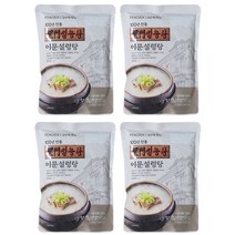 피코크 100년 전통이 그대로 담긴 이문 설렁탕 500g x 4개 냉장, 2000g