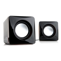 컴퓨터 2채널 PC 스피커 USB 전원 AUX 3.5파이 MP3 데스크탑 노트북 3와트 고출력