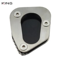 호환용 야마하 FJR1300A 킥스탠드 사이드 FJR 1300 2006-2017 확장 패드, 한개옵션0