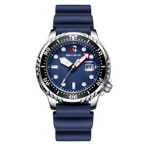 캐쥬얼남자시계 BENNEVIS 베니베 비지니스 석영 옴므손목시계 운동 잠수 WATCH 2749292740, 블루