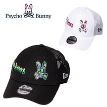 뉴에라 골프 모자 사이코버니 콜라보레이션 2023모델 PBMG302F, (00)화이트
