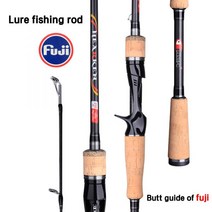 BUDEFO-스피닝 캐스팅 후지 루어 낚싯대 1.68m 1.8m 2.1m 2.4m 2.7m 3.0m 베이트 T800 카본 3-50g 미파인 여행용 로드, casting 3.00m15-50g