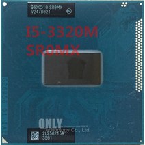 인텔 CPU I5-3320M SR0MX I5 2.6G/3M HM75 100% 칩, 한개옵션0