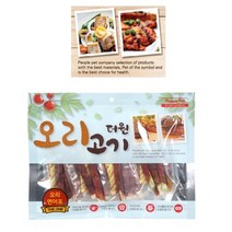 연어 오리함유 프리미엄 강아지간식 닥스훈트 푸들, 1개