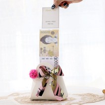 노블리 특별한 선물 기프트머니백+카네이션브로치+리본+OPP봉투+메시지카드+머니픽, 핑크