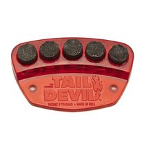 Tail Devil 스케이트보드 스파크 플레이트 스케이트보드용 스파크 최고의 스케이트보드 액세서리 멋진 스파크 효과를 위한 테일 플레이트 부착물 (1팩), 기본