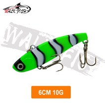 도보 물고기 침몰 진동 낚시 미끼 10g 14g 18g 22g 하드 인공 VIB 겨울 얼음 파이크 태클 Isca Pech, 04 Type A-10g, 1개