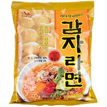 감자라면 (110gx10봉) 새롬 우리밀 쌀/채식/김치/짬뽕/해물맛라면