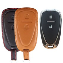 더조은셀러 스마트키 키홀더 케이스 더넥스트 스파크 트랙스 아베오 쉐보레 Key-22, 블랙