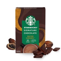 스타벅스 시그니처 초콜릿 솔티드 카라멜 10봉 Starbucks Signature Chocolate Salted Caramel