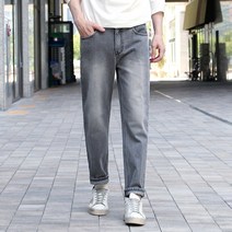 댄디보 그루버 그레이워싱 세미 테이퍼드팬츠 남성청바지