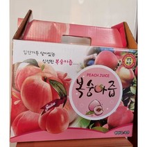 경북 의성 국내산 복숭아즙 직접 재배 125g 50포 개별포장 6.5kg