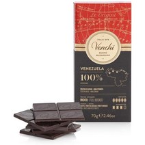 프랑스직구 벤치 100% 베네수엘라 다크 초콜릿 바 70g - 싱글 오리진 초콜릿 - 글루텐 프리, 상세참조, 수량