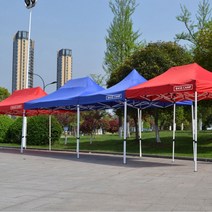 [거치대 미포함] 캐노피천막/접이식그늘막/캐노피/그늘막텐트 당일발송, 4면모기장칼라랜덤3X4.5