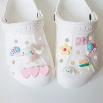 [하비라벨] 슈비츠 슬리퍼 실내화 꾸미기 귀여운 버튼 세트 모음 4, 시나몬롤세트