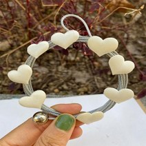 아크릴액자 압축앨범 가훈 가벼운 액자 실버 마그네틱 케이블 사진 프레임 로프 벽 -153, Beige heart