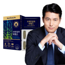 뉴트리원 정우성 포스파티딜세린 식약처인증 식물성캡슐 은행잎추출물 비타민E 셀렌칼슘 인지력개선, 1박스, 30캡슐