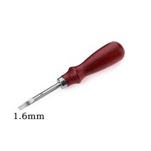 가죽공예칼 스트랩커터 재단칼 1개 1/1.2/1.4/1.6mm 가죽 가장자리 베벨 러 스카이빙 나이프 절단 손 공예, 04 1.6mm