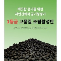 1등급 활성탄 조립활성탄 공기정화용숯 새집증후군 베이크아웃 수조정화 습기제거 집들이선물 어항필터 숯, 3Kg