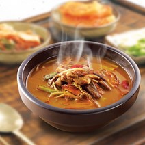 사골육수 얼큰 소고기 국밥 시래기 장터국밥 즉석조리식품 10봉, 10개