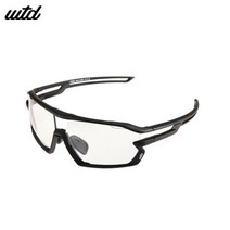 WTD 와이드 스포츠 고글 스트로크 루렌즈 변색렌즈, 하프핑크