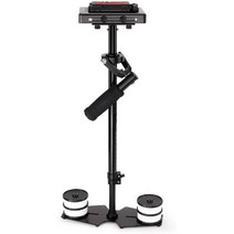 Flycam 5000 DSLR 비디오 카메라 용 핸드 헬드 안정 장치. 최대 5kg/11lb의 가반하중 무료 테이블 클램프 및 퀵 릴리스 플레이트. (FLCM-5000-Q), 기본