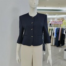 아날도바시니 아놀드바시니 DP01 라운드넥 7부 숏 자켓 AW06JK42W