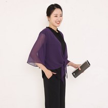 마담센스 셀리앙 쉬폰 가디건MO9008 엄마옷 가디건 빅사이즈 중년여성의류