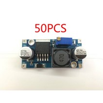 파워 서플라이 50 개/몫 LM256 D-D 스텝 다운 가변 /V 전원 공급 장치 모듈 드라이버, 한개옵션0