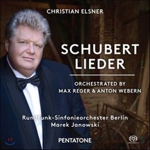 [CD] Christian Elsner / Marek Janowski 슈베르트: 가곡집 - 레거 / 베베른의 관현악 편곡판 (Schubert: Lieder ...