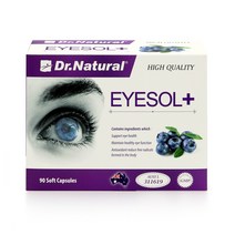Dr. Natural 닥터내츄럴 아이솔 플러스 눈영양제 90캡슐