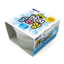 7000 아모스 아이슬라임 300g 투명 핑크 하늘
