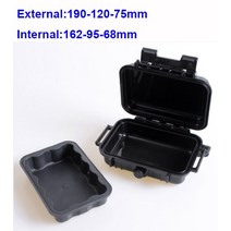 공구 케이스 다용도ABS 플라스틱 봉인 된 방수 안전 장비 악기 케이스 휴대용 도구 상자 건조 상자 충격 방